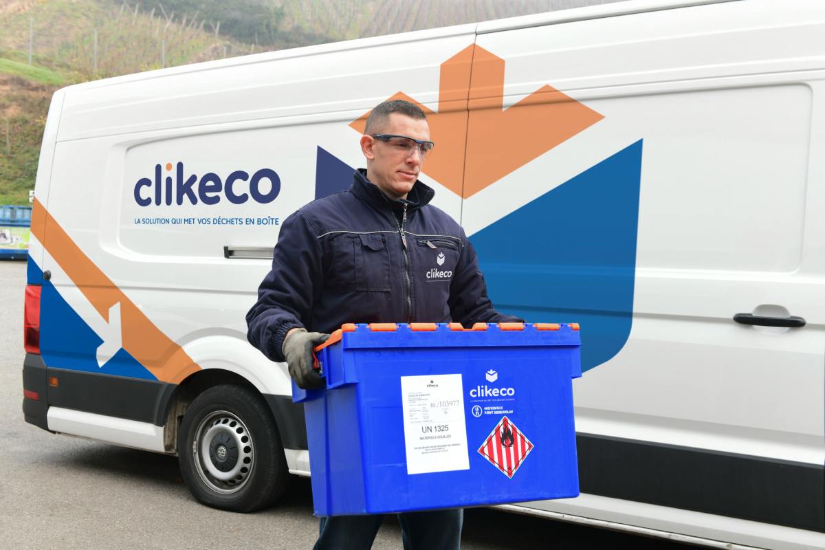 Dépose de contenants